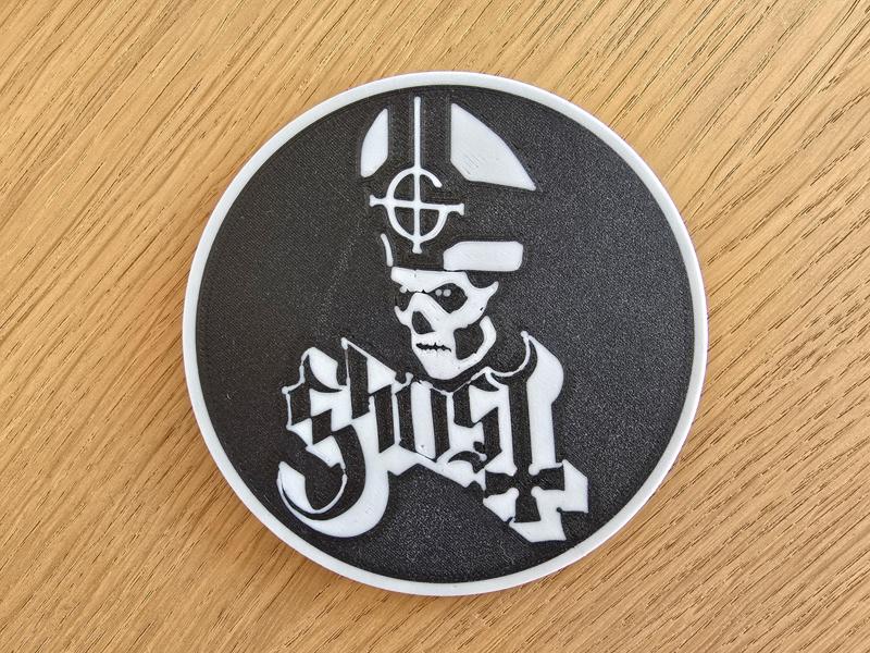 GHOST Fanart Untersetzer | Glasuntersetzer