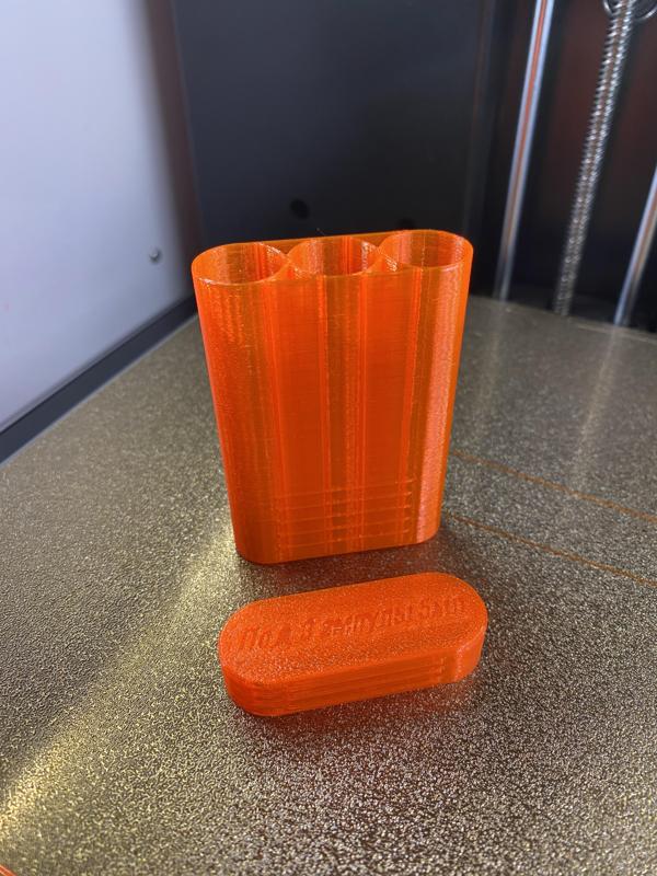 Triple ampoule holder for 5ml glass ampoules