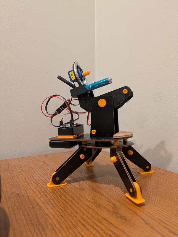 Laser holder for Hackpack IR turret