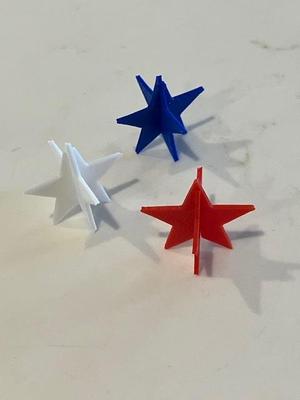Decorative 3D Star