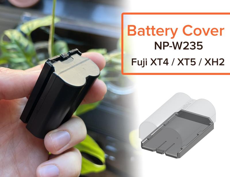 Fuji NP-W235 Battery cover