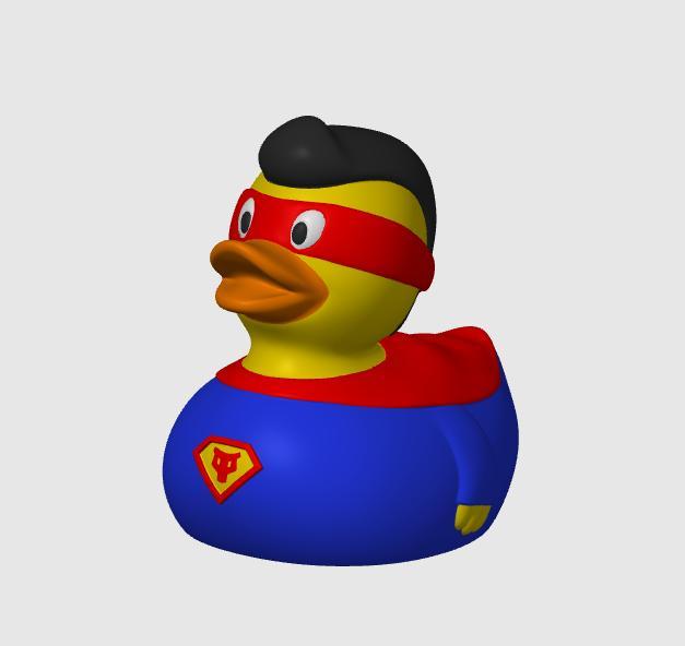 Rubber Superman | FREE | 3MF
