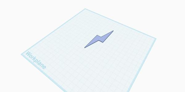 Lightning Bolt Bookmark