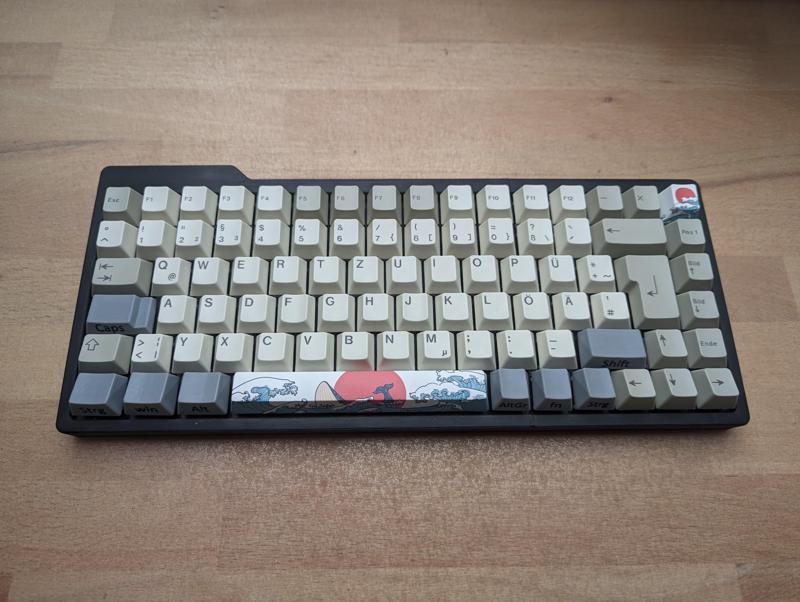 ISO 75% Tastatur / SiCK-84 Mechanical Keyboard