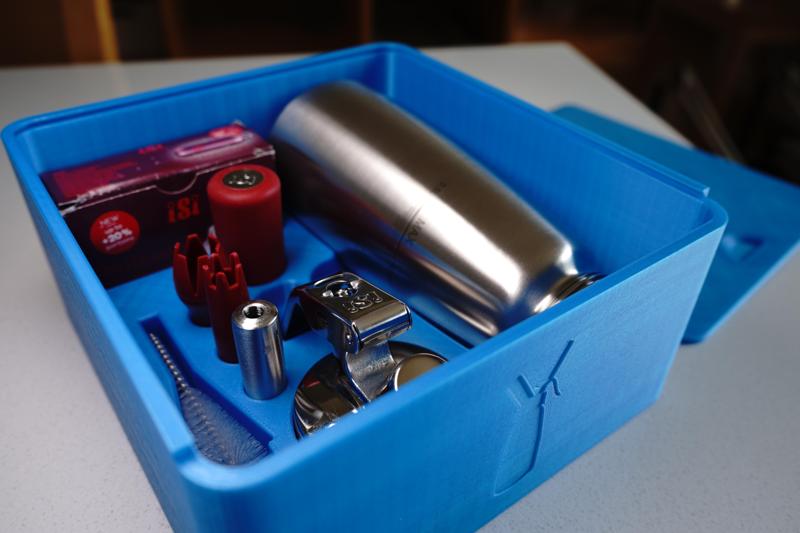 Cream Whipper Storage Case - ISI Gourmet Whip 1 Quart - Cream Siphon