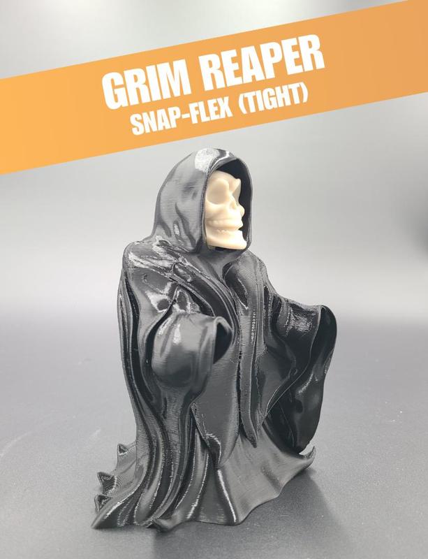 Grim Reaper, Slim Reaper - Articulated Snap-Flex Fidget (Tight Joints)