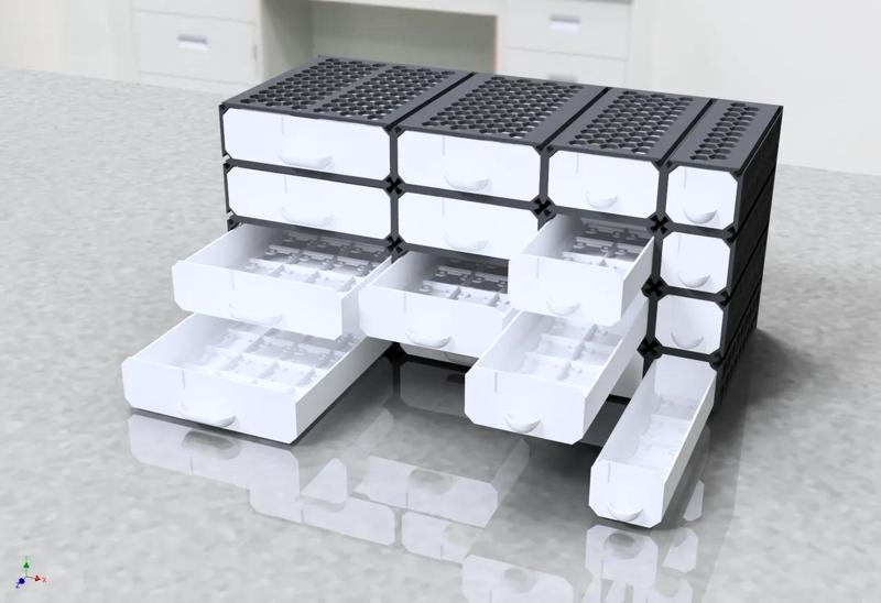 Improved modular gridfinity drawers   