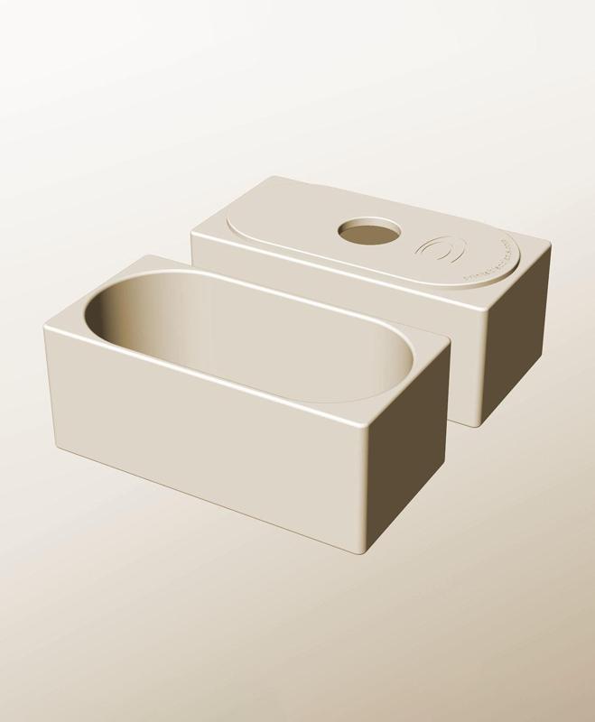 CX96-85-P Modular pierced component container modern decor