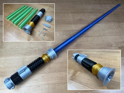 ObiWan’s Third Collapsing Lightsaber Multi-Part