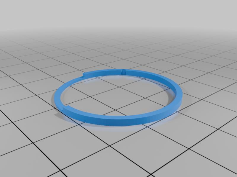 Moonswatch ETA G10.212 Movement Ring for WatchDives WD1863 Case