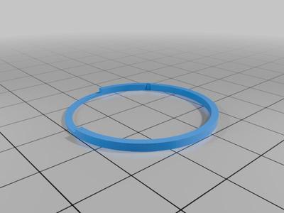 Moonswatch ETA G10.212 Movement Ring for WatchDives WD1863 Case