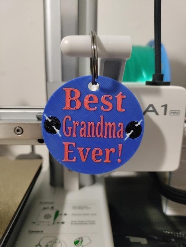 Best Grandma Ever Keychains- 2 versions