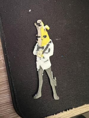 peely in suit keychain