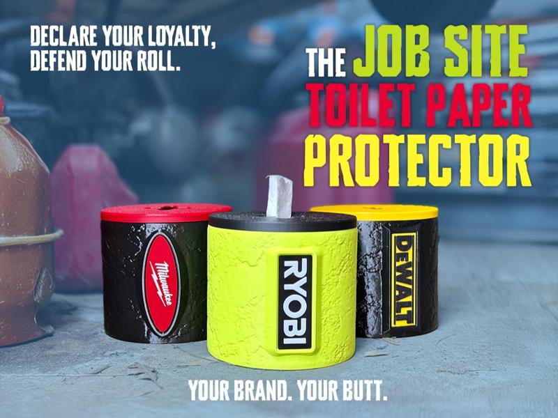 The Job Site Toilet Paper Protector