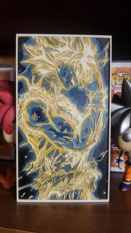 Son Goku Super Saiyan- HueForge