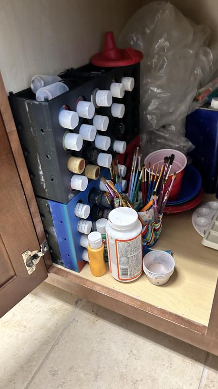craft paint holder 
