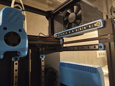 Voron0 HEPA Exhaust Filter for Top Hat