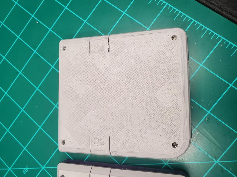 Powkiddy V10 Slim Back Mod Rounded v2 with Raised Triggers Version