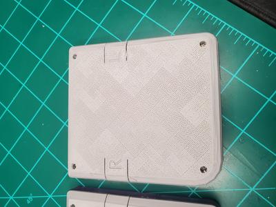 Powkiddy V10 Slim Back Mod Rounded v2 with Raised Triggers Version