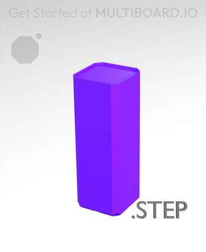 1x1x2·5 - Multibin Insert - STEP Remixing File