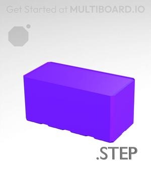 4x2x2 - Multibin Insert - STEP Remixing File
