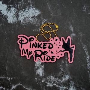 Pinked My Ride Charm