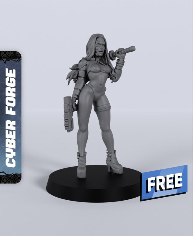 Chromella - With Free Cyberpunk  - Sci-Fi Gift Ideas for RPG and Wargamers