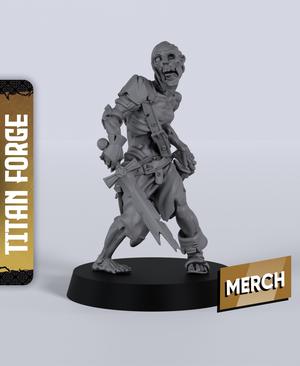 Gravehaunt Zombie D - With Free Dragon  - 5e DnD Inspired for RPG and Wargamers