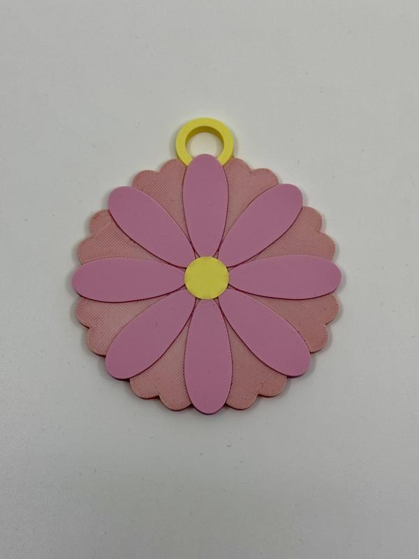Spring Flower Themed Ornaments