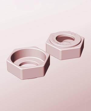 CH68-25-P Modular Stacking pierced container for home decor