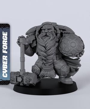 Lord Commander Hexar - With Free Cyberpunk  - Sci-Fi Gift Ideas for RPG and Wargamers