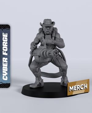 Tallahassee Cooper - With Free Cyberpunk - Sci-Fi Gift Ideas for RPG and Wargamers