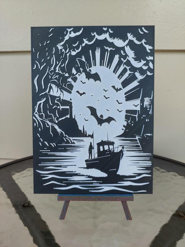 Horror at Sea 2 wall art