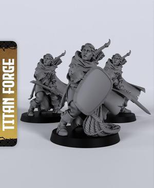 Human Male Ranger - With Free Dragon  - 5e DnD Inspired for RPG and Wargamers