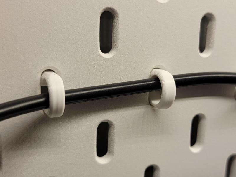 Skadis Cable Cord Clip 10mm