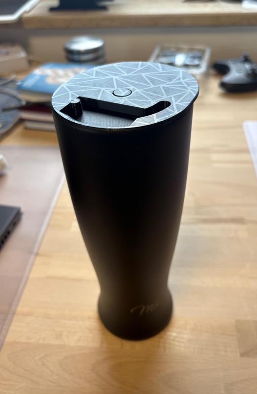 Deckel für Milu Weizenbierglas Edelstahl