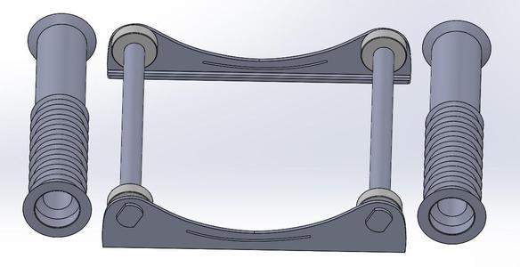 Table top spool roller