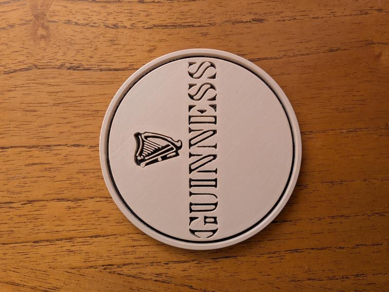 Irish Stout Beer Coaster