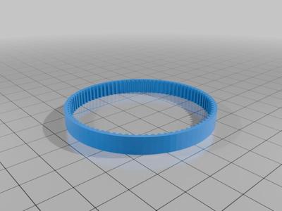 Closed loop GT2 timing belt