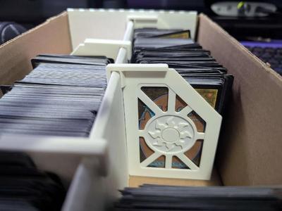 Collection Box / Card Box Dividers - MTG Themed   