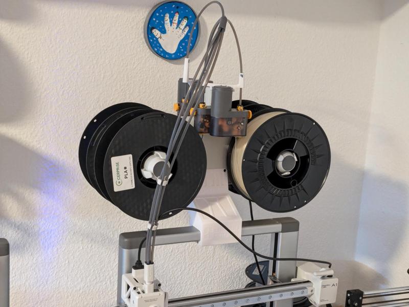 AMS lite Top Mount for A1 -no tilt -only two parts