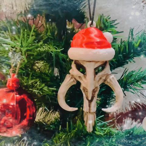 Mythosaur Skull keychain - Starwars Christmas Decoration - High Quality model - Mandalorian Starwars Movie