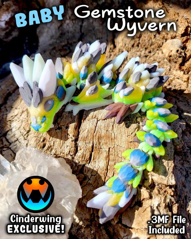 Baby Gemstone Wyvern