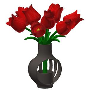 Decorative flower plant vase