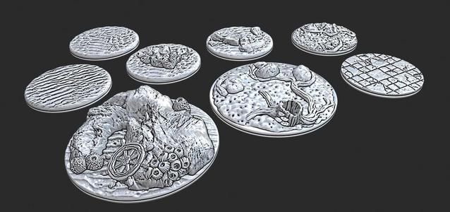 2" & 3" Bases - Depths of Savage Atoll