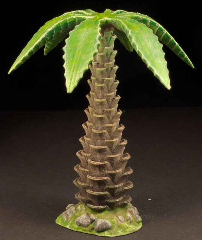 Tabletop plant: Palm Tree (01)