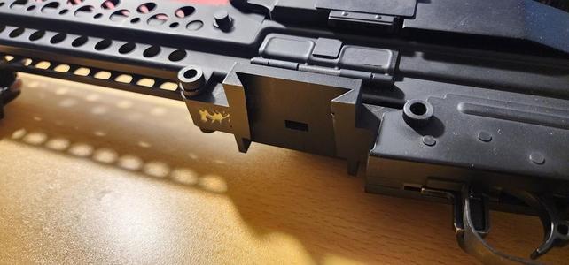 M249 magazine adapter for Stoner 63