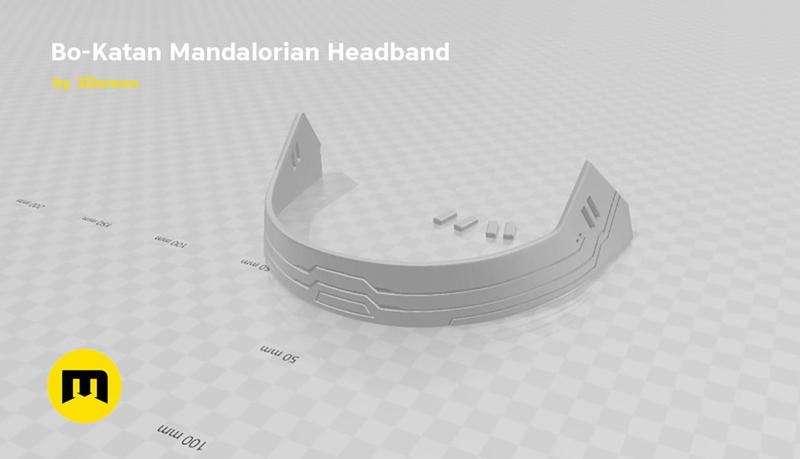 Headband Bo-Katan Mandalorian