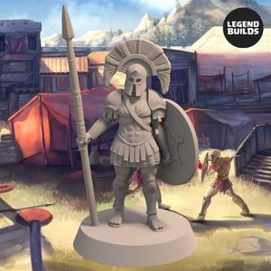 Realm of Eros Captain - 3D printable miniature - STL file