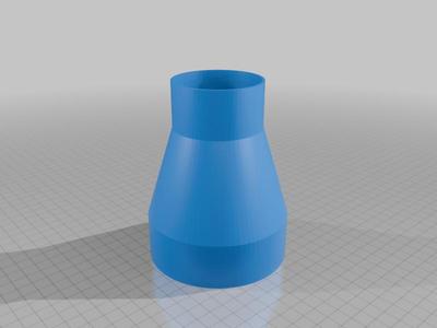 VIVOSUN 4" Inline Fan Duct Adapter to 2.5"